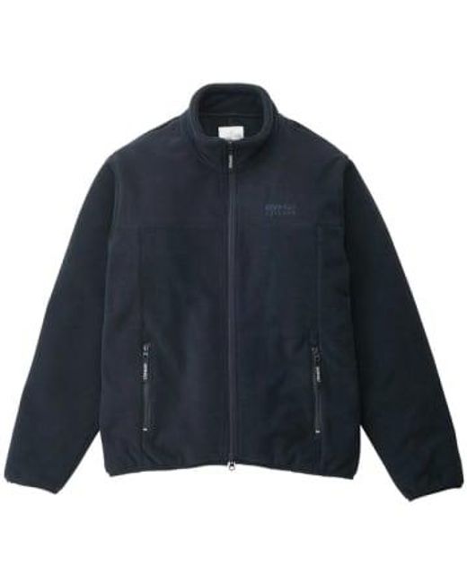 Thermal Fleece Jacket Dark Navy di Gramicci in Blue da Uomo