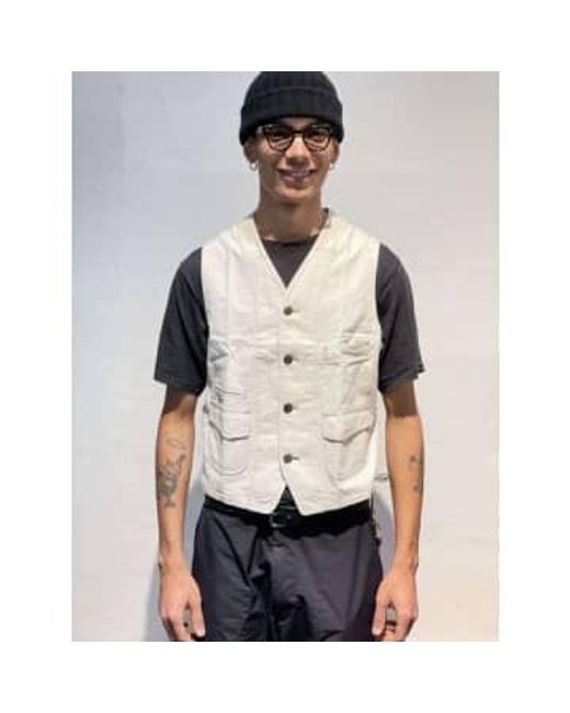 Scarti Lab Natural Cotton Work Vest M for men