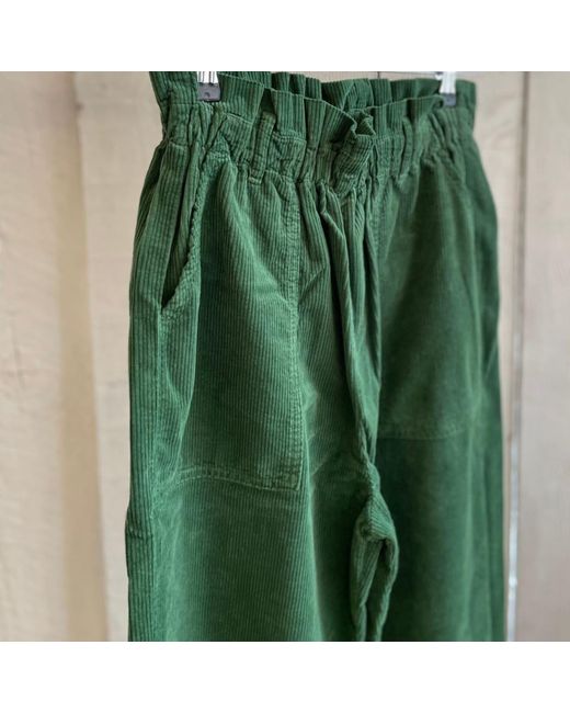 Pantalon Yael Velours HOD en coloris Green