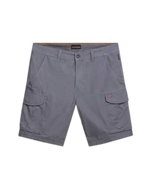 Pantalones cortos carga noto 2.0 Napapijri de hombre de color Gray