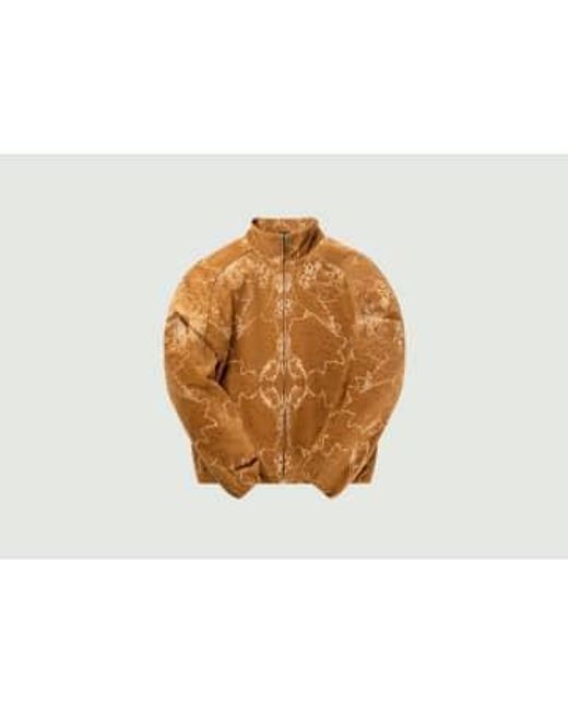 Daily Paper Brown Search Rhythm Track Jacket S for men