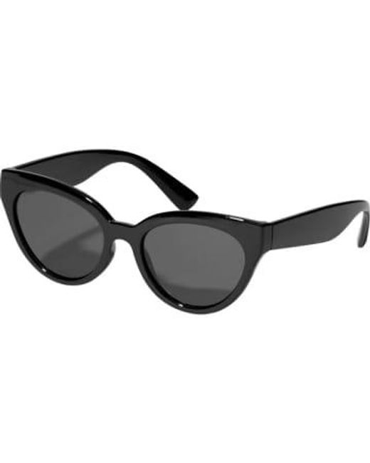 Raisa Sunglasses di Pilgrim in Black