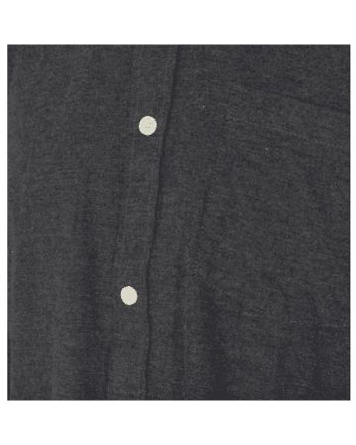 Minimum Jay 3.0 0063 langarmhemd melange in Gray für Herren