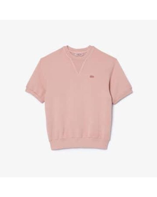 Lacoste Pink K86 S T Shirt S