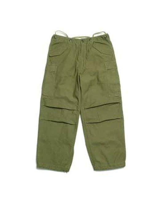 Buzz Rickson's Green Shell Field M 1951 Trousers Olive for men