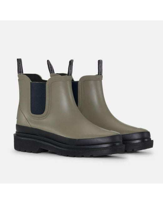 Botte courte en caoutchouc Ilse Jacobsen pour homme en coloris Black