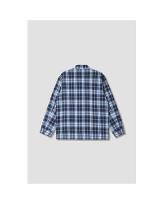 Stan Ray Blue Flannel Shirt for men