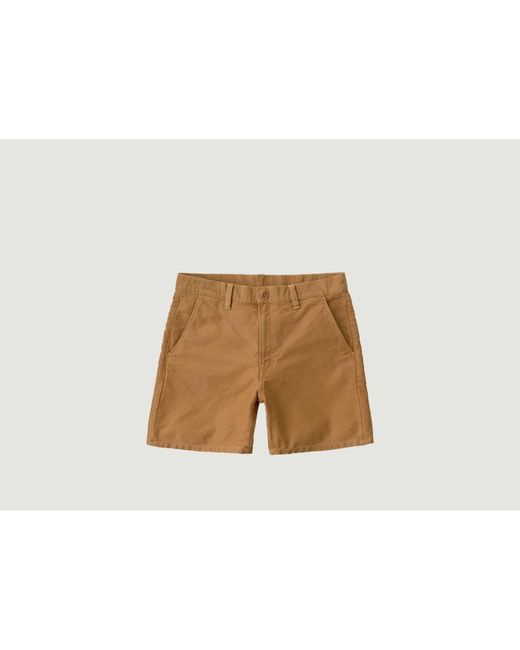 Nudie Jeans Denim Short Luke in White 