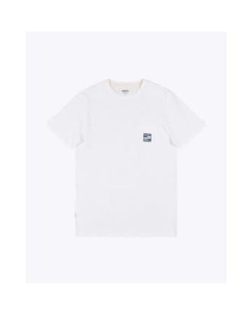 Wemoto White Knight Off Slub Jersey Pocket T-shirt S for men