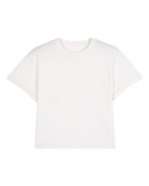 Ba&sh White Rosie T-shirt 1 Ecru