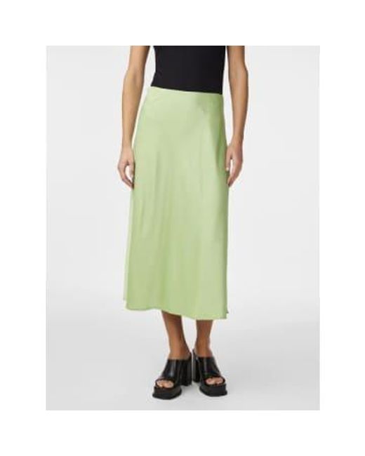 Y.A.S Green Pella Skirt