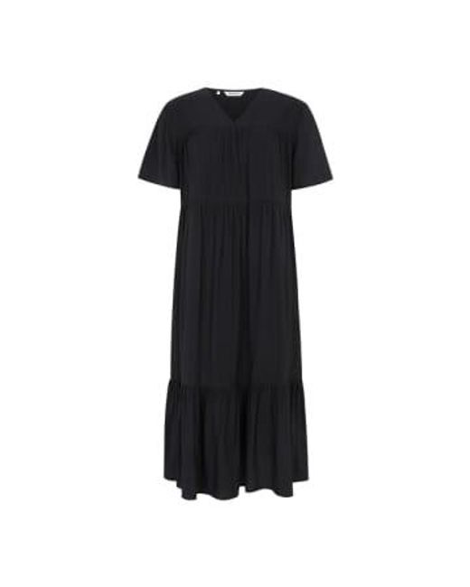SOFT REBELS Black Srfreja Midi Dress