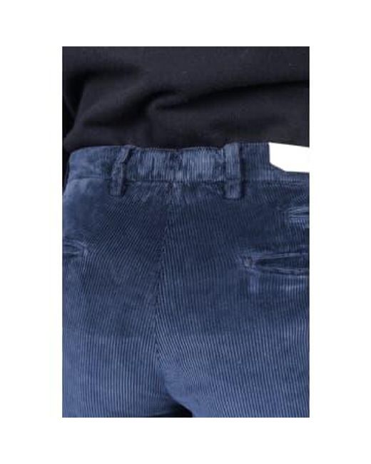 Pantalón italiano marina pantalón BRIGLIA de hombre de color Blue