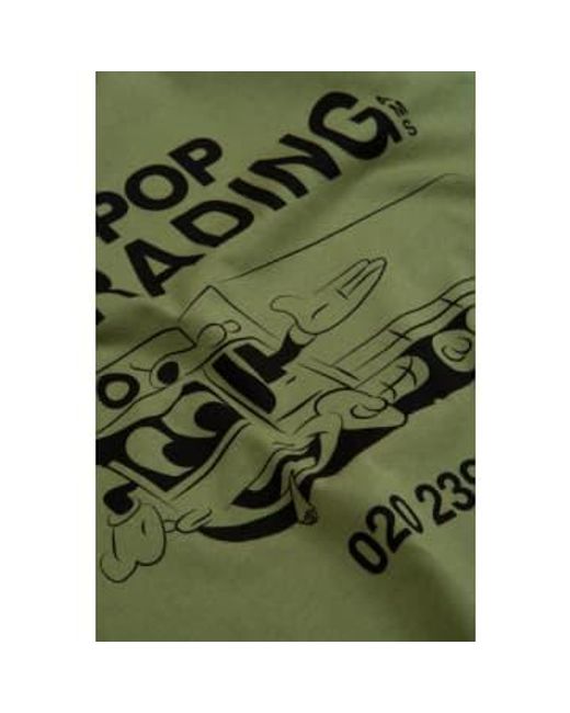 T-shirt trading pop lon Pop Trading Co. pour homme en coloris Green