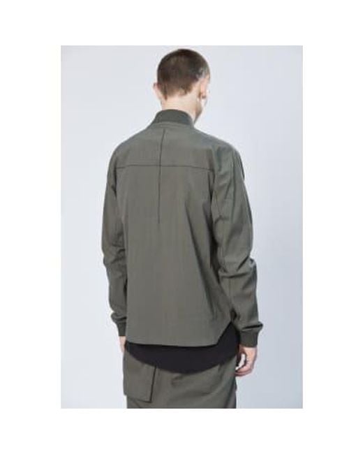 Thom Krom Gray M Sj 631 Jacket Large for men