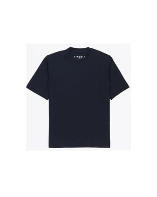 Circolo 1901 Blue Navy Pique Cotton T-shirt Cn4286 M for men