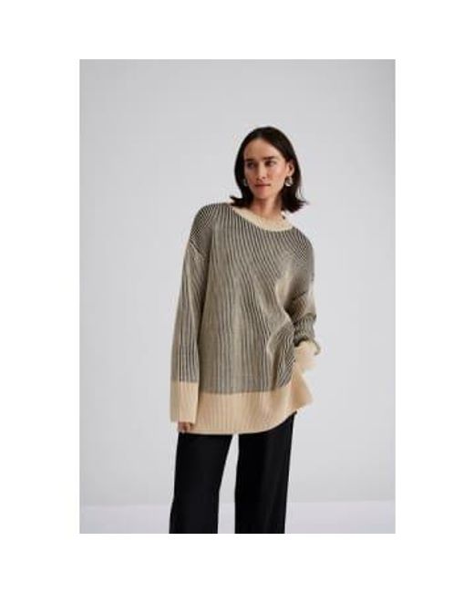 Pull cerf-volant By Malina en coloris Natural