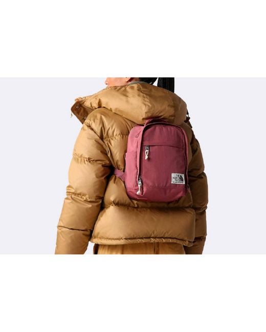 The North Face Pink Berkeley Mini Pack Wild Ginger/gravel