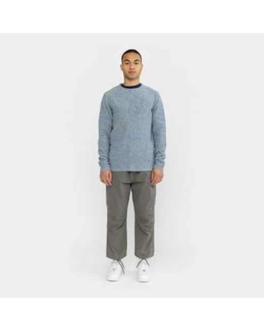 Revolution Blue Knit Sweater 6009 S for men