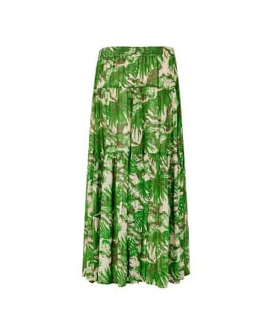 Sunsetll Maxi Skirt di Lolly's Laundry in Green