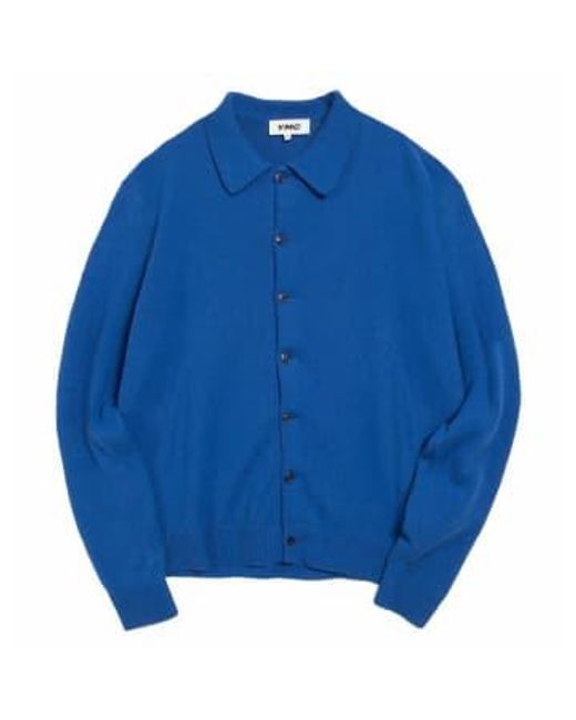 YMC Rat pack cardigan blau in Blue für Herren