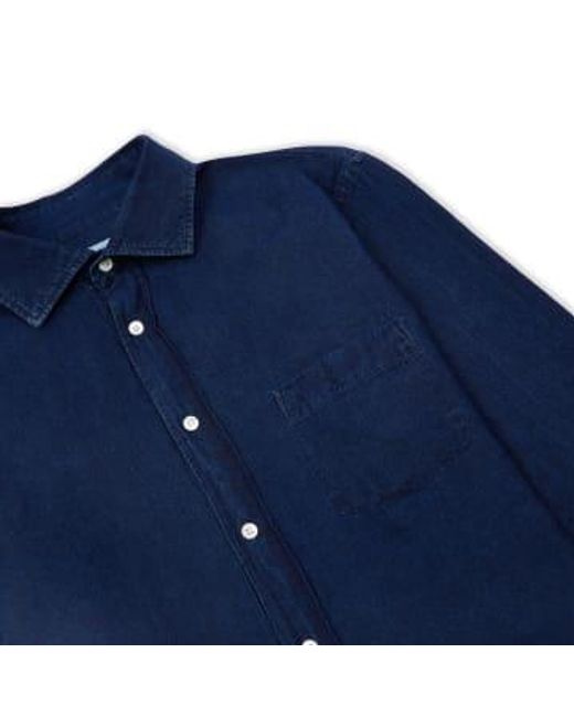 Hartford Paul shirt in Blue für Herren