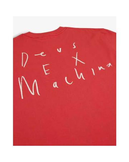 T-shirt bobskull à manches courtes Deus Ex Machina pour homme en coloris Red