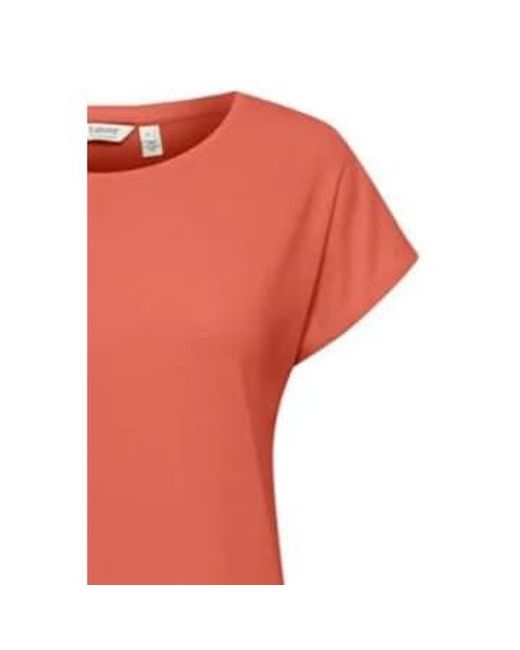 Camiseta 20804205 pamila en cayena B.Young de color Orange