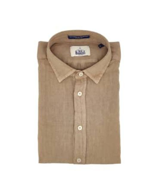 B.D. Baggies Natural Bradford Man Bronzed Sable Shirt S for men