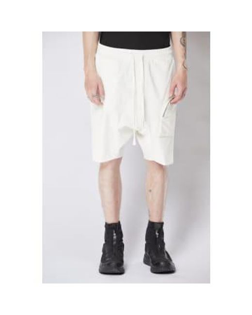 Thom Krom White M St 417 Shorts Cream Large for men