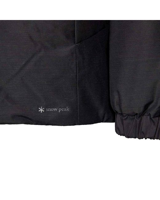 Snow Peak Fr 2l Down Jacket in Black for Men | Lyst