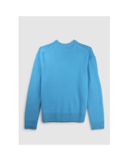 FRAME Blue S Cashmere Crewneck Sweatshirt for men