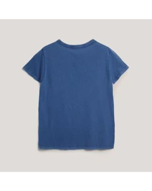 YMC Blue Day Cotton T-shirt