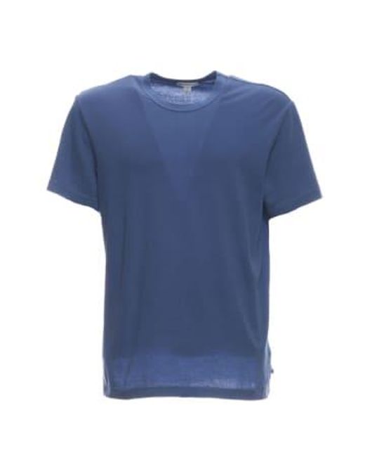 James Perse T-shirt mann mlj3311 elbp in Blue für Herren