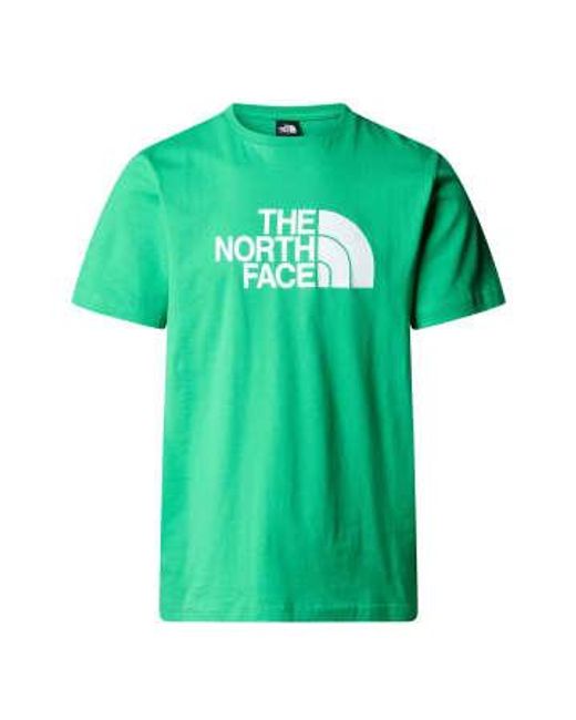 The North Face Green T-shirt Easy S for men
