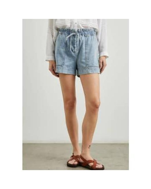Rails Blue Foster Shorts Faded Xs