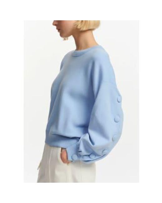 Essentiel Antwerp Blue Fiore Sweater