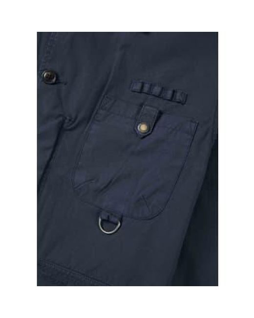 Barbour Blue S Cotton Salter Casual Jacket for men