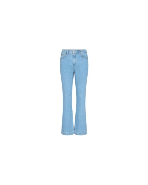 Mos Mosh Jessica Kyoto Flare Jeans in Blue | Lyst