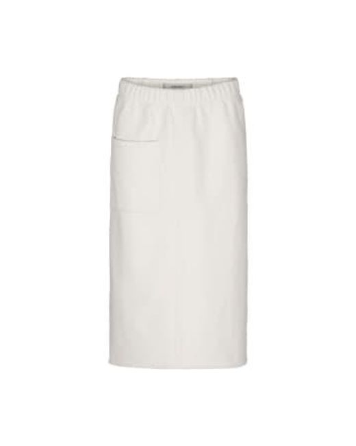 Humanoid White Jaylinn Stucco Skirt