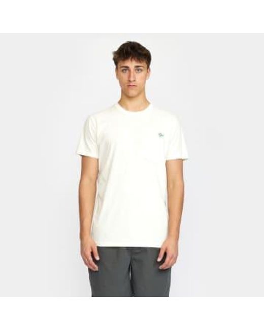 Revolution 1365 flo reguläres t -shirt in White für Herren
