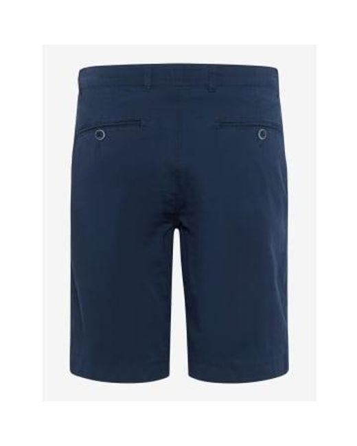 Brax Marine bari chino shorts in Blue für Herren