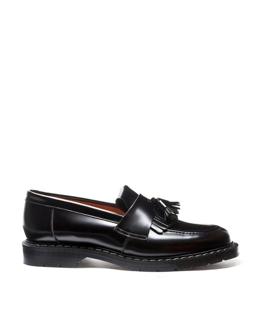 Flecos Men's Tassel Loafer With Red Sole Slip-on Patent 