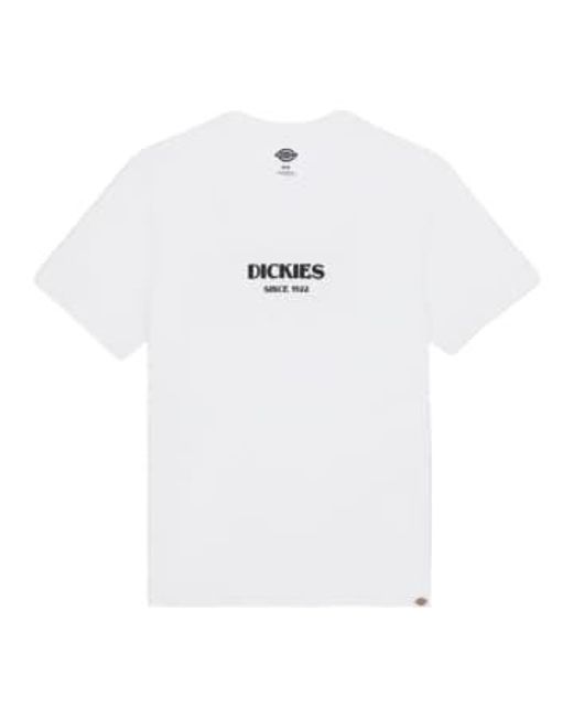 Dickies White T-shirt Max Meadows Uomo S for men