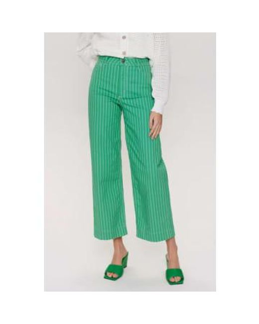 Pantalon à épicéa vert paris Numph en coloris Green