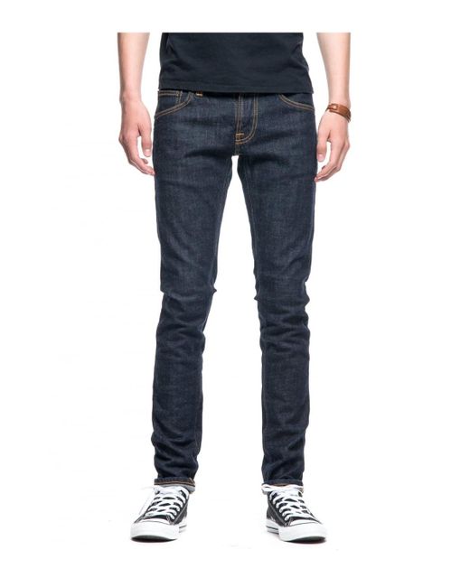 nudie jeans tight terry rinse twill
