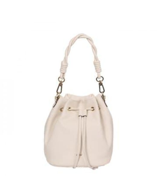 Abro⁺ Natural Beige Bucket Bag One Size