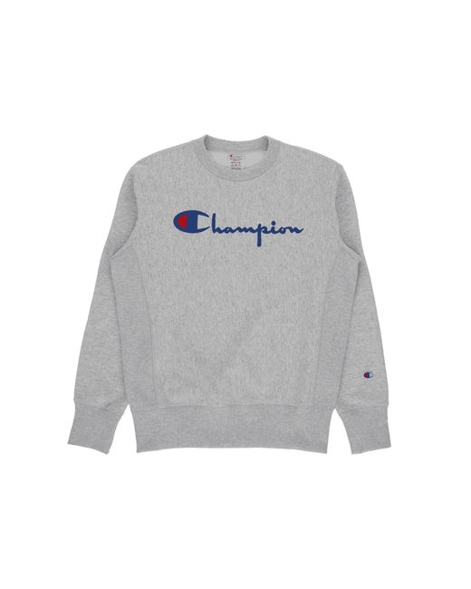 champion grey sweatshirt