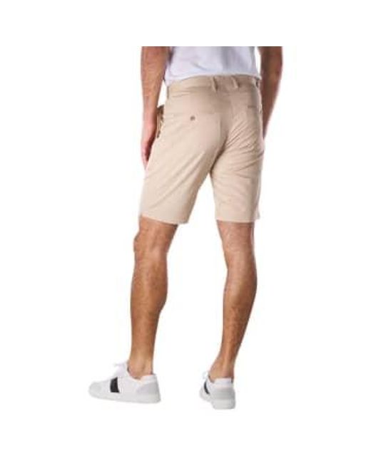 Gant Natural Dry Beige Slim Fit Tech Prep Sports Shorts for men