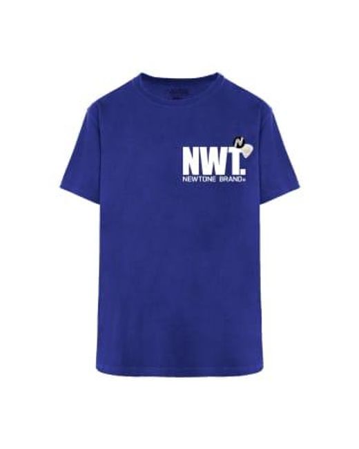 T-shirt nwt ss25 NEWTONE en coloris Blue